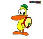 Dibujo Pato pintado por lucasmiky