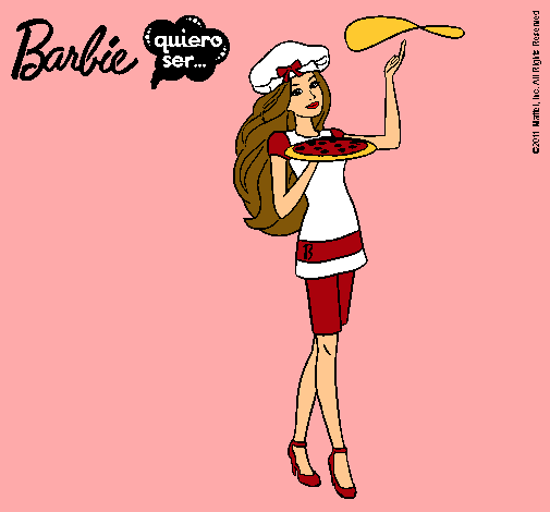 Barbie cocinera