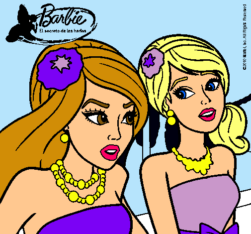 Barbie y su amiga