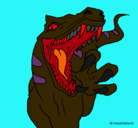 Dibujo Velociraptor II pintado por hghfjgcg