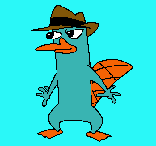 Dibujo Perry pintado por xaviondo