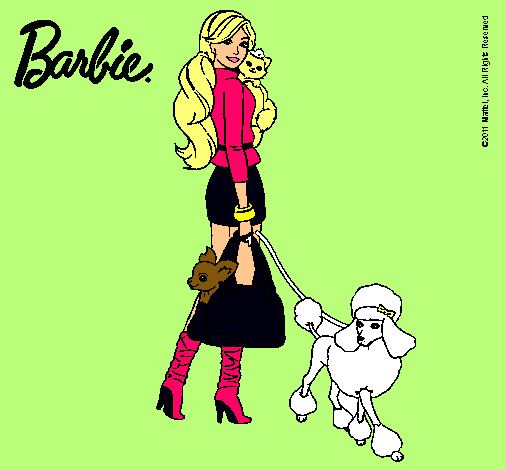 Barbie elegante