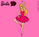 Dibujo Barbie bailarina de ballet pintado por angie23