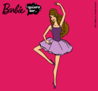 Dibujo Barbie bailarina de ballet pintado por isabelila