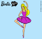 Dibujo Barbie bailarina de ballet pintado por hefbgvb