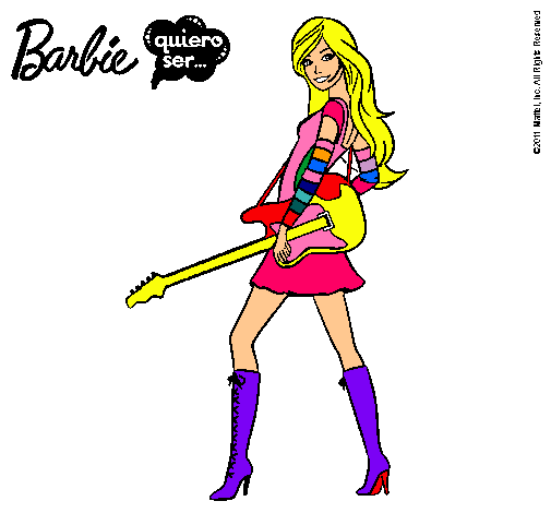 Barbie la rockera