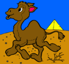 Dibujo Camello pintado por 090800gina