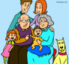 Dibujo Familia pintado por lauramj4ever