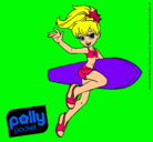 Dibujo Polly Pocket 3 pintado por azhar