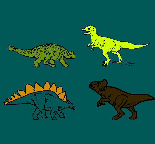 Dinosaurios de tierra