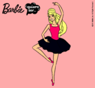 Dibujo Barbie bailarina de ballet pintado por 4364848