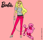 Dibujo Barbie con look moderno pintado por Yajaira00