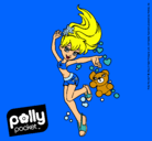 Dibujo Polly Pocket 14 pintado por denatyana