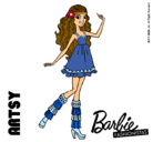 Dibujo Barbie Fashionista 1 pintado por mOrenaH