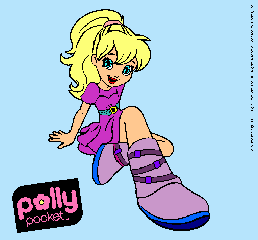 Dibujo Polly Pocket 9 pintado por lilgora