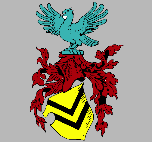 Escudo de armas y aguila 