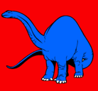 Dibujo Braquiosaurio II pintado por cjcm