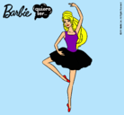 Dibujo Barbie bailarina de ballet pintado por BARBIO