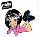 Dibujo Polly Pocket 13 pintado por marti5t