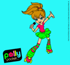 Dibujo Polly Pocket 2 pintado por anik