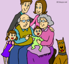 Dibujo Familia pintado por vicuzcas15