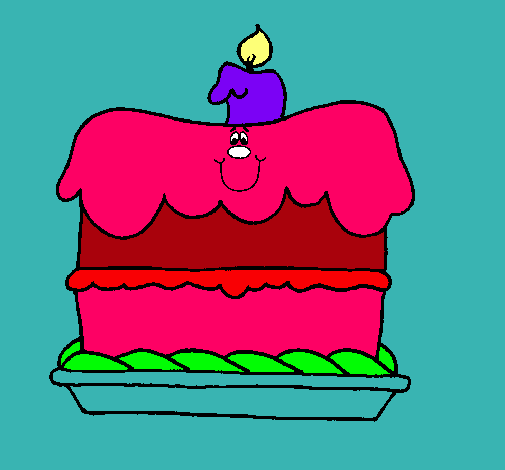 Pastel de cumpleaños