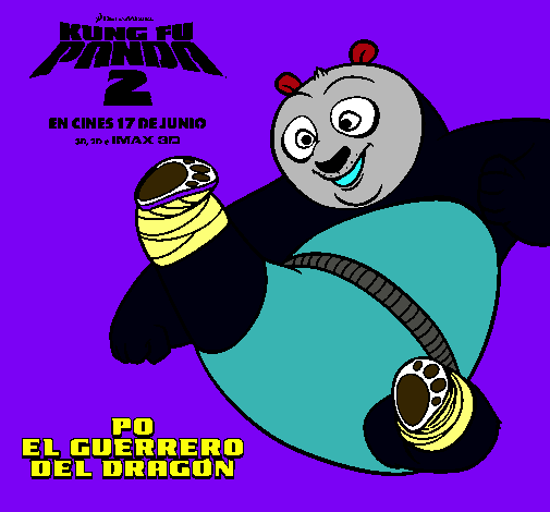 Po el guerrero del dragón