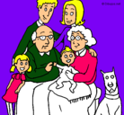 Dibujo Familia pintado por gabrieeeeeeelaa