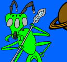 Dibujo Hormiga alienigena pintado por velez256