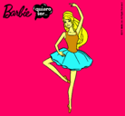 Dibujo Barbie bailarina de ballet pintado por frankie323