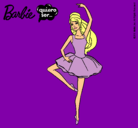 Dibujo Barbie bailarina de ballet pintado por tainara