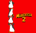 Dibujo Madagascar 2 Pingüinos pintado por sergi10