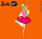 Dibujo Barbie bailarina de ballet pintado por elenagc