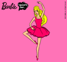 Dibujo Barbie bailarina de ballet pintado por anuki