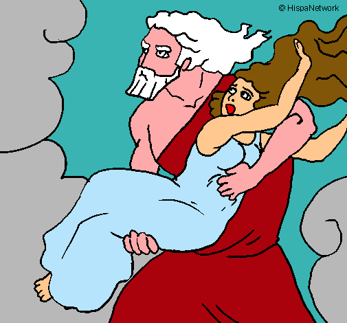 Dibujo El rapto de Perséfone pintado por xaviondo