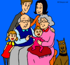 Dibujo Familia pintado por yuyly1