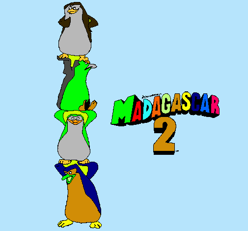 Madagascar 2 Pingüinos