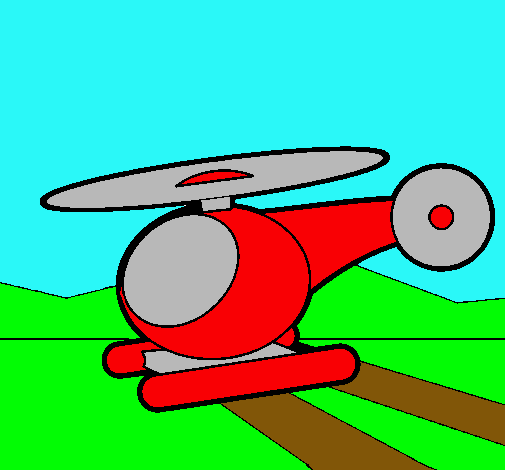 Helicóptero pequeño