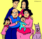 Dibujo Familia pintado por mayelli
