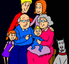 Dibujo Familia pintado por KAPODJ2