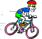 Dibujo Ciclismo pintado por jeanet