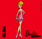 Dibujo Barbie Fashionista 5 pintado por malennna
