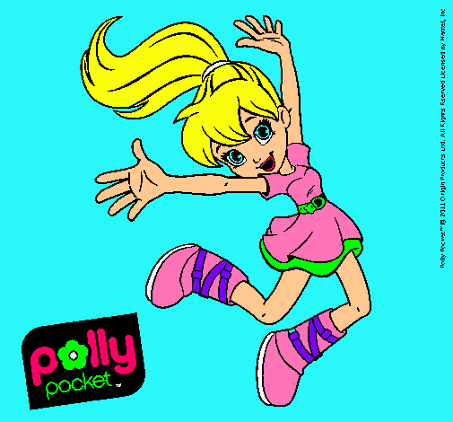 Dibujo Polly Pocket 10 pintado por montsita