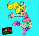 Dibujo Polly Pocket 10 pintado por montsita
