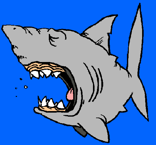 Dibujo Tiburón pintado por Sharkqwash