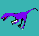 Dibujo Velociraptor II pintado por terasaurio 