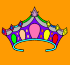 Dibujo Tiara pintado por m8n6ca