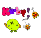 Dibujo Kirby 4 pintado por larabaldini