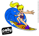 Dibujo Polly Pocket 4 pintado por barroso