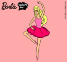 Dibujo Barbie bailarina de ballet pintado por torvaleria